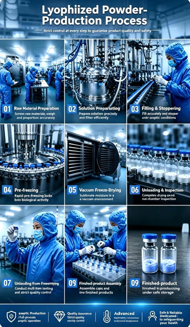 Lyophilized Powder Production Process